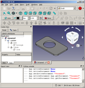 3D design with Python and FreeCAD – Lean2